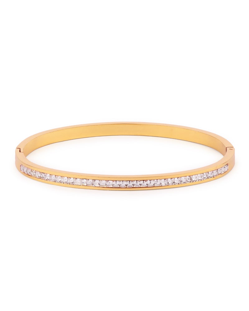 TAAHIRA Zircon Inlaid Bracelet - Image 1